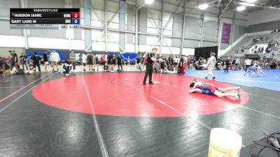 106 lbs Cons. Semis - Hudson Jaime, Big Cat Wrestling Club vs Gary Ladd III, Roosters Wrestling Club