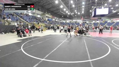 126 lbs Consi Of 16 #2 - Darryl Wiggington, Bear Cave WC vs Luis De Luna, Brighton WC