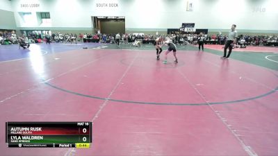 110B Quarterfinal - Autumn Rusk, Millard South vs Lyla Waldren, Sand Springs