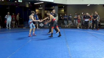 126 lbs Quarters - Devin Garcia, Suples vs Hunter Kapitula, Mat Assassins