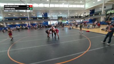 250 lbs Cons. Round 4 - Logan McClellan, Unattached vs Xaiden Natal, BTW