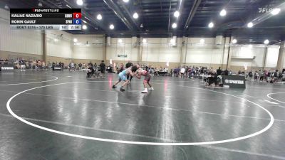 175 lbs Quarterfinal - Kalias Nazario, Golden Bears Wrestling Club vs Ronin Gault, Spartan RTC @LHP