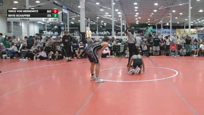 115 lbs Final - Vince Von Bernewitz, Team Shutt - HSC vs Rhys Schaffer, Steller Trained Maul - HSC