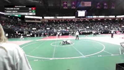 100 lbs Cons. Round 2 - Henry Smith, STR1 vs Collinn Ollom, HSWA