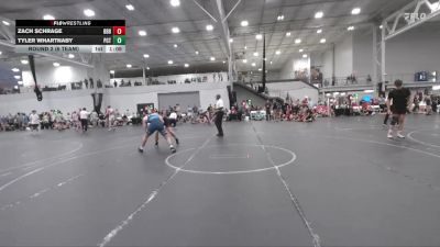 165 lbs Round 2 (6 Team) - Zach Schrage, Barn Brothers BlueWave vs Tyler Whartnaby, Palm City Thundercats