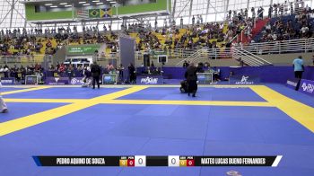 Mateo Lucas Bueno Fernandes vs Pedro Aquino De Souza 2025 Brasileiro Jiu-Jitsu IBJJF