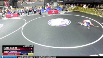 126 lbs Champ. Round 2 - Mateo Sanchez, Golden State Wrestling Club vs Isaiah Vaughan, Durham High School Wrestling