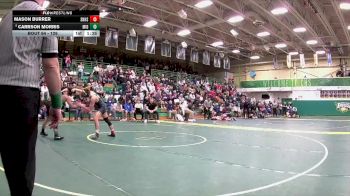 126 lbs Champ. Round 1 - Mason Burrer, Sylvania Northview High School vs Carrson Morris, Midview