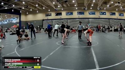 115 lbs Round 6 (8 Team) - Tyler VanBebber, Rough House vs Rocco Gannon, Richmond WC