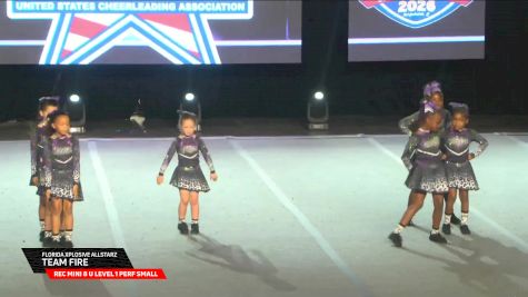 Florida Xplosive Allstarz - Team Fire [2026 Rec Mini 8 U Level 1 Perf Small Day 2] 2026 U.S. National Cheer & Dance Championship