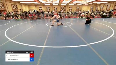 138 lbs Consi Of 32 #2 - Luke Johnson, Va vs Tanner McQueen, Pa