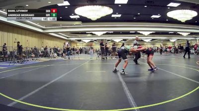 98 lbs Semifinal - Danil Litvinov, Savage House WC vs Andreas Medrano, Suples