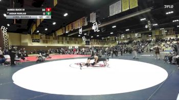 144 lbs Cons. Round 3 - Aidan Ruelas, Canyon Springs vs James Buck Iii, Sahuarita
