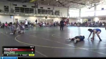 90 lbs Round 3 (4 Team) - Sandy Breeden, Missouri Blue vs Evelyn Yonke, Charlies Angels Pink