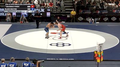92 kg Champ. Rd Of 32 - Maximus Purdy, Big Game Wrestling Club vs Blake Nguyen, Fighting Squirrels Wrestling Club
