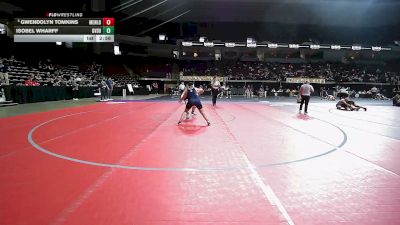 138 lbs Round Of 32 - Gwendolyn Tomkins, Menlo College vs Isobel Wharff, Grand Valley State
