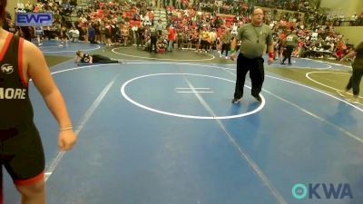 105 lbs Quarterfinal - Tucker Piersol, Claremore Wrestling Club vs Parker Phillips, Verdigris Youth Wrestling