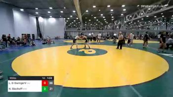 163 lbs Quarterfinal - Liam Gil-SwingerV, Virginia Elite vs Nate Bischoff, Rams Wrestling Club