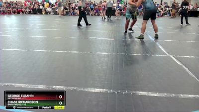 285 lbs Round 1 (4 Team) - George ElBahri, Mat Monkeys vs Chase Richardson, Dark Knights