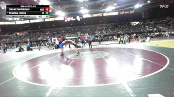 157 lbs Champ. Round 3 - Tristan Johns, Bishop Gorman vs Drake Morrison, Malad
