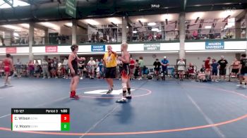 119-127 lbs Quarterfinal - Vincent Moore, The Foundation vs Colton Wilson, Ozark Wrestling Club