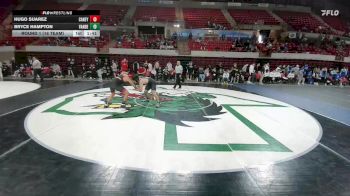 144 lbs Round 1 (16 Team) - Hugo Suarez, Conroe Caney Creek vs Bryce Hampton, Austin Vandegrift