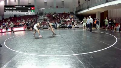 106 lbs 1st Place Match - Joshua Golightly, Legacy Dragons Wrestling Club vs Carter Dye, Richlands Wrestling Club