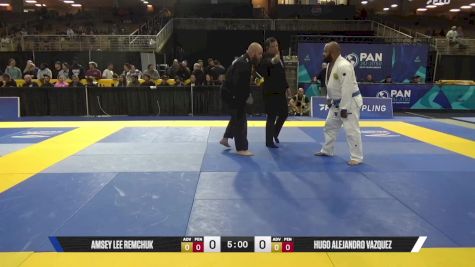 Hugo Alejandro Vazquez vs Amsey Lee Remchuk 2025 Pan Jiu Jitsu IBJJF Championship