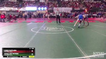 A - 138 lbs Semifinal - Winslow Peters, Columbia Falls vs Chris Rathjen, Columbia Falls