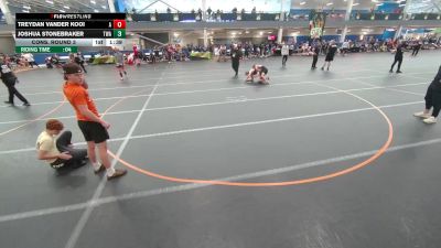 150 lbs Cons. Round 3 - Joshua Stonebraker, Triangle WA vs Treydan Vander Kooi, Allegan