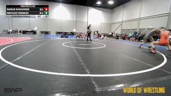135 lbs Quarterfinal - Rawlie Schultheis, OK Elite 14U 1 vs Braylon Freeman, OK Outlaws 14U