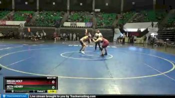 182 lbs Champ. Round 1 - Brian Holt, Hartselle vs Seth Henry, Athens