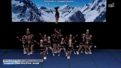 Champion Cheer Athletics - BLAZE [2026 L3 Senior - D2 - Small - A Finals] 2026 The D2 Summit
