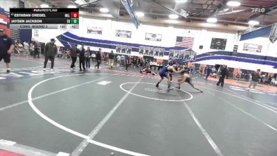 150 lbs Cons. Round 3 - Jayden Jackson, Eleanor Roosevelt vs Estaban Oregel, Hillcrest