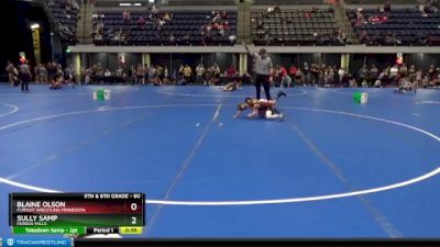 60 lbs Round 5 - Sully Samp, Fergus Falls vs Blaine Olson, Pursuit Wrestling Minnesota