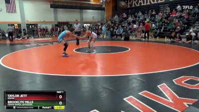 125 lbs Cons. Round 2 - Brooklyn Mills, Cedar Rapids Jefferson vs Taylor Jett, Solon