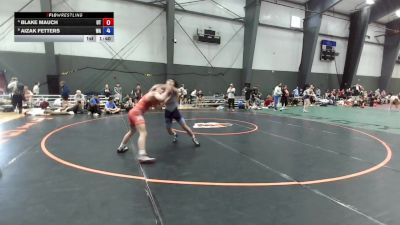 16U Boys GR - 113 lbs Cons. Round 5 - Blake Mauch, UT vs Aizak Fetters, WA