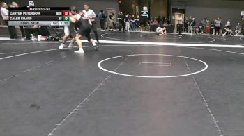 184 lbs Cons. Semi - Carter Peterson, Northwestern (Iowa) vs Caleb Sharp, Avila