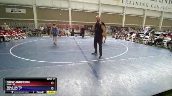 132 lbs Semis & 3rd Wb (16 Team) - Drew Anderson, Iowa vs Teag Saito, New Jersey