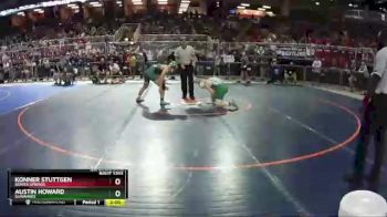 1A 160 lbs Quarterfinal - Konner Stuttgen, Bonita Springs vs Austin Howard, Suwannee