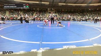 55 lbs Round Of 32 - Noah Fresquez, Ridge Wrestling Club vs Archer Hamilton, Greater Heights Wrestling