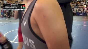 130 lbs Cons. Round 2 - Calloway Gordon NW3, Perkins vs Griffin Garrett SE3, Logan Elm Braves