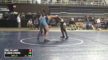 220 5th Place - Will Hilliard, Wyoming Sem vs Khaleed Exum-Strong, Trinity-Pawling