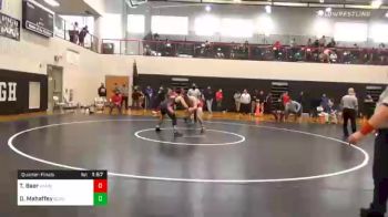 215 lbs Quarterfinal - Tristan Baer, Hamburg vs Dante Mahaffey, Saucon Valley