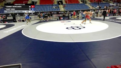 150 lbs Cons. Quarters - Tommy Rowlands, OH vs Gary High, TN