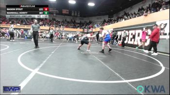Quarterfinal - Mason Stout, Lone Grove Takedown Club vs Marshall Dority, Smith Wrestling Academy