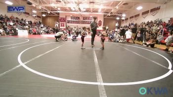 55 lbs Rr Rnd 1 - Creede Brown, Sallisaw Takedown Club vs Huxtyn Thompson, Bristow Youth Wrestling