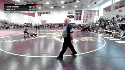 106 lbs Semifinal - Gavin Jonasch, Killingly vs Hugo Eck, Canton