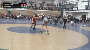 174 lbs Semifinal - Dominic Lopez, Southern Illinois vs Grant ODell, Bellarmine