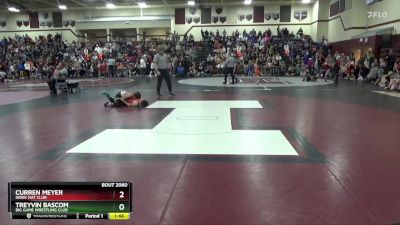 S-5 lbs Semifinal - Treyvin Bascom, Big Game Wrestling Club vs Curren Meyer, Indee Mat Club